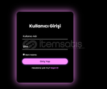 Hazır Login Teması V3