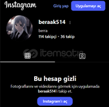 ⭐️ HAZIR PROFESYONEL KADIN HESABI