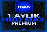 HBO MAX 1 AYLIK ÜYELİK + GARANTİ (OTO TESLİM)