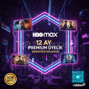 HBO Max 12 Ay Premium Üyelik | 4K HDR |