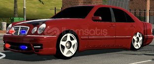 HD ÇİZİMLİ COİNLİ MERCEDES