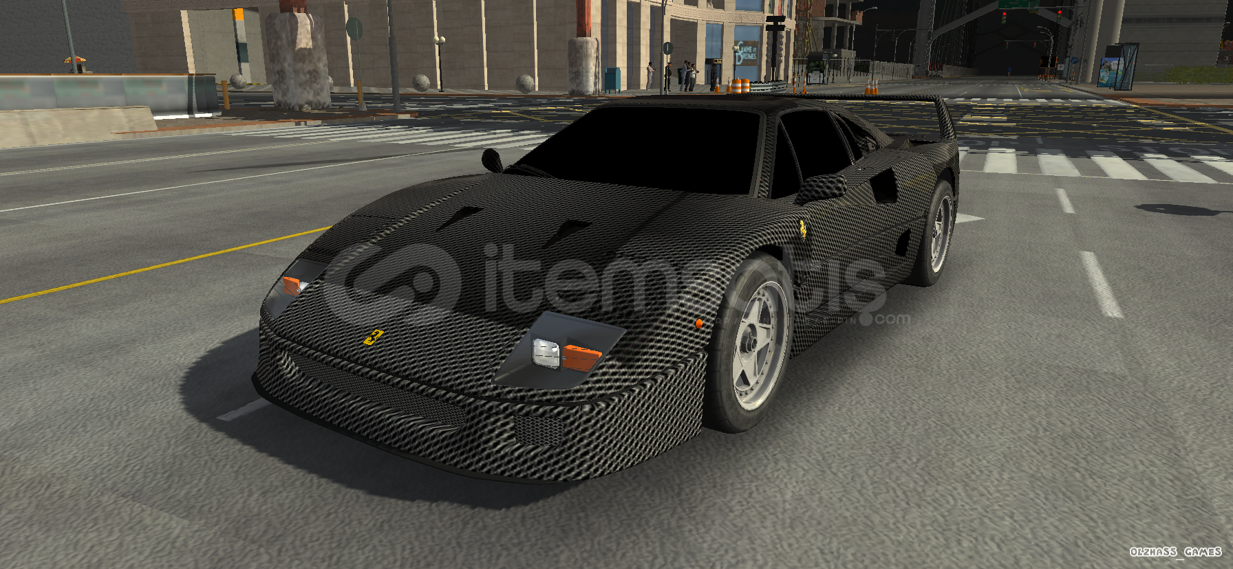 HD LOGO FERRARI F40 J HD LOGO FERRARI F40 J