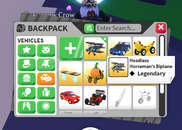 Headless Horseman's Biplane