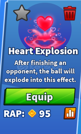 Heart Explosion (BLADE BALL)