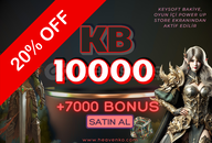 HeavenKO Açılışa Özel 10000KB + 7000 KB Bonus