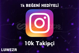 HEDİYELİ ! INSTAGRAM 10K TAKİPÇİ ! 