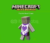 5M HEDİYE! Purple Hearth Cape Mor kalp pelerini