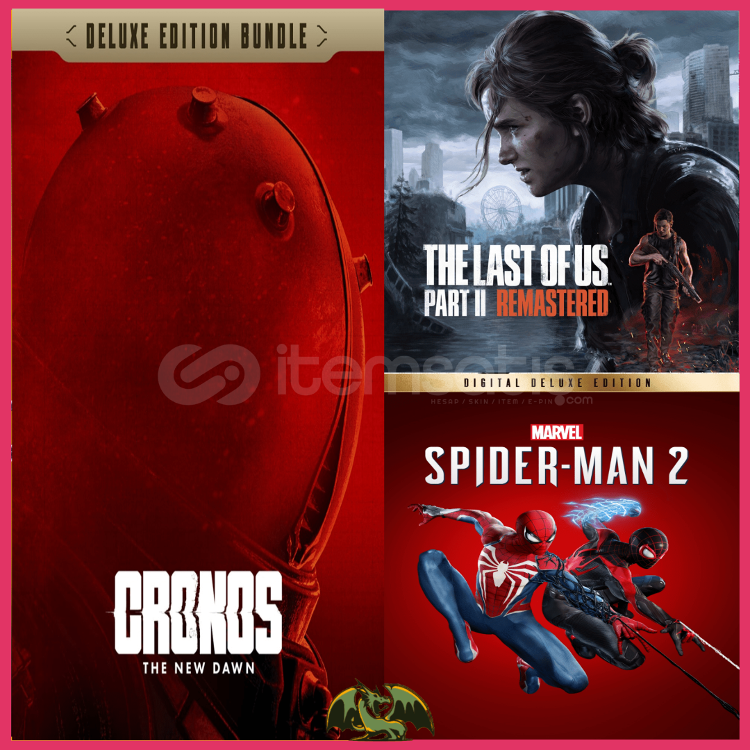 Cronos + Tlou 2 + Spiderman 2 Cronos + Tlou 2 + Spiderman 2