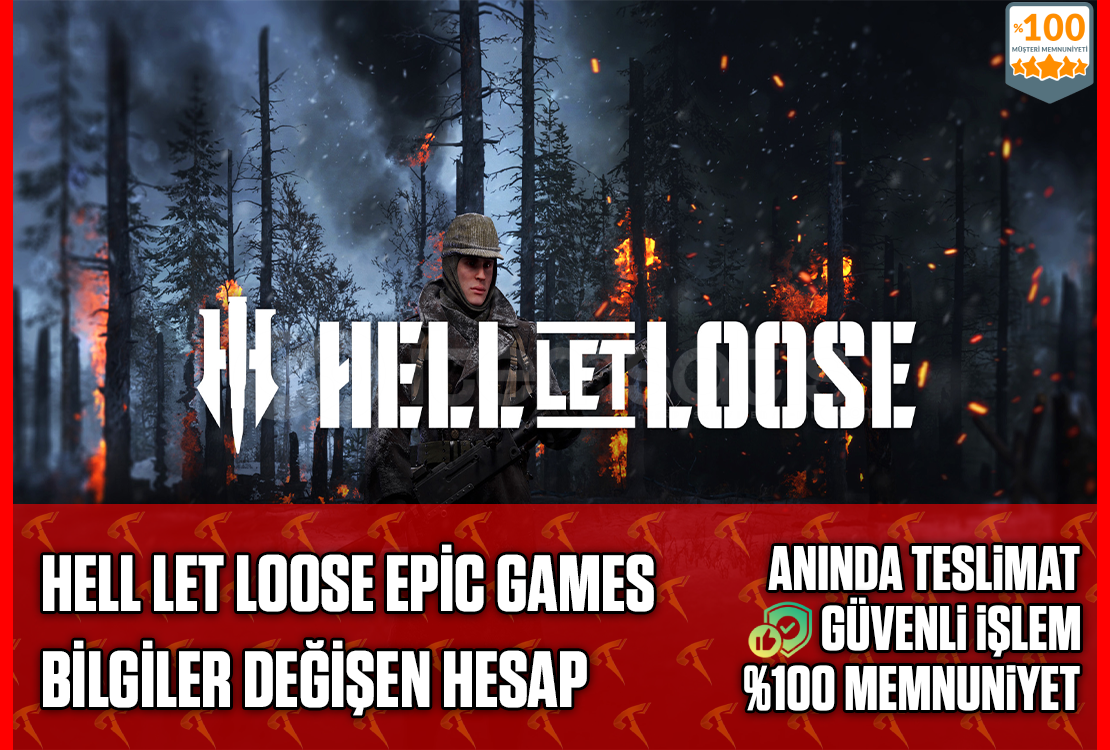 ⭐️Hell Let Loose Online❤️Mail Değişen /İLK MAİL ⭐️Hell Let Loose Online❤️Mail Değişen /İLK MAİL