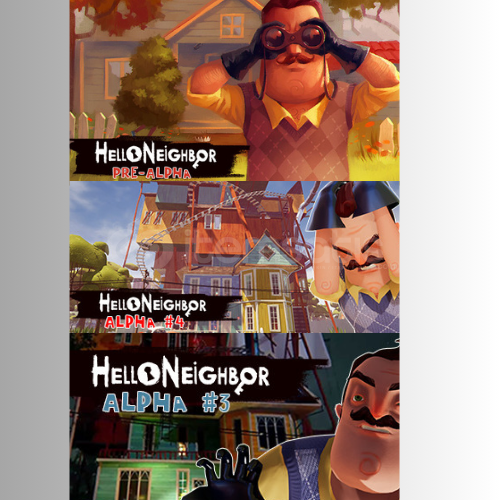 ⭐Hello Neighbor Serileri⭐3 oyun ⭐Hello Neighbor Serileri⭐3 oyun