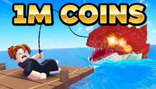 ⭐️[HEMEN TESLİMAT] 1M COİNS - Fish İt⭐️ 