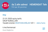 @hemensat alan adı ve 700 organik üyesi