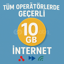 HER OPERATÖRDE GEÇERLİ 10 GB İNTERNET