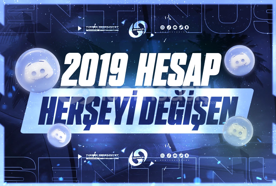 HER ŞEYİ DEĞİŞEN 2019 KURULUMLU DİSCORD HESABI HER ŞEYİ DEĞİŞEN 2019 KURULUMLU DİSCORD HESABI