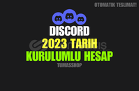 Herşeyi Değişen 2023 Discord Hesap