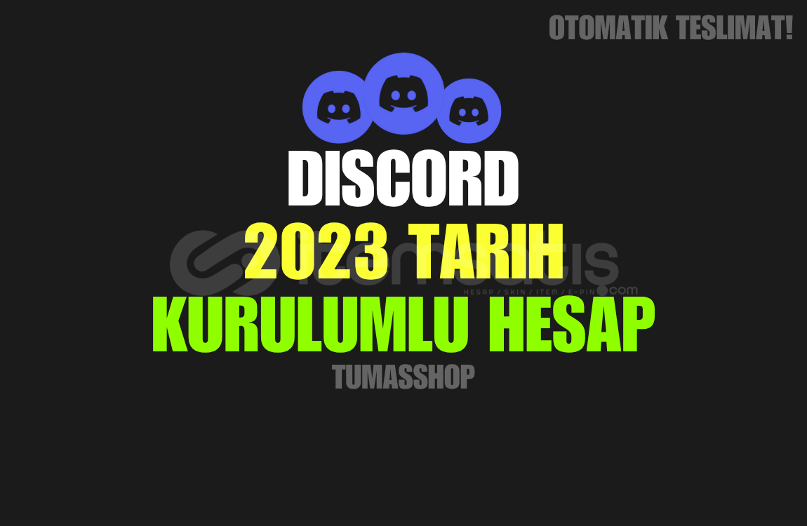 Herşeyi Değişen 2023 Discord Hesap Herşeyi Değişen 2023 Discord Hesap