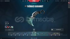 her silahta skin var bıçakta 2 çeşit skin var