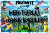 HER TÜRLÜ RANKA KASILIR | FORTNİTE