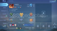 ✨Hero 119 | 149 Skin Amblem Max Mükemmel Hesap✨