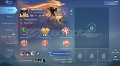 ✨Hero 128 | 163 Skin Amblem Max Mükemmel Hesap✨