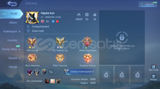 ✨Hero 130| Skin 183 Amblem Max Mükemmel Hesap✨