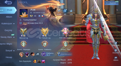 ✨Hero 79 | 98 Skin Mükemmel Hesap Epic Baseli✨