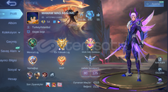 ✨Hero 80 | 125 Skin Amblem Max Mükemmel Hesap ✨