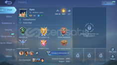 ✨Hero 99 | 134 Skin Amblem Max Mükemmel Hesap ✨