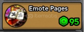 ✨Heroes Battlegrounds Emote Pages✨