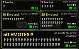 Heroes Battlegrounds / 25 x Emotes