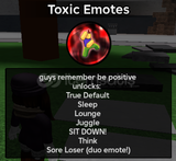 ✅​ Heroes Battlegrounds | Toxic Emotes