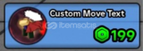 Heroes Battlegrounds Custom Move Text