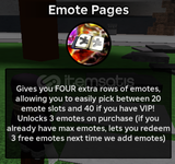 ✅​ Heroes Battlegrounds | Emote Pages