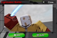 ⭐Heroes Battlegrounds Lightsaber Battle⭐