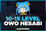 [Kaliteli] 10-15 Level OwO Hesabı