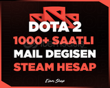 ⭐[HERŞEYİ DEĞİŞEN] 1000+ SAAT DOTA 2 GARANTİLİ⭐