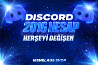 [HERŞEYİ DEĞİŞEN] 2016 DİSCORD HESABI