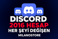 ⚡HERŞEYİ DEĞİŞEN 2016 KURULUM DİSCORD HESAPLARI⚡