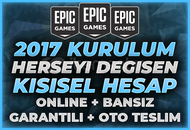 ⭐(HERŞEYİ DEĞİŞEN) 2017 KURULUM GARANTİ HESAP⭐