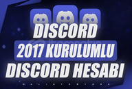 ⭐[HERŞEYİ DEĞİŞEN] 2017 DİSCORD HESAPLARI