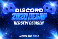 [HERŞEYİ DEĞİŞEN] 2020 DİSCORD HESABI