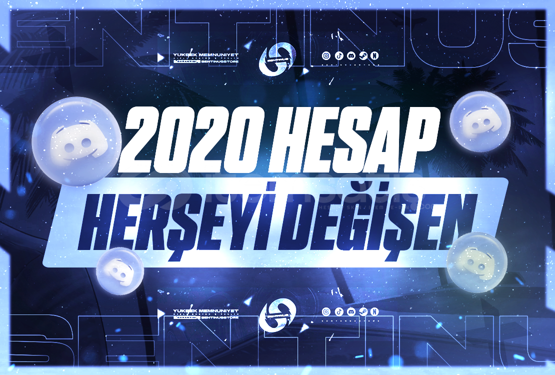 Herşeyi Değişen 2020 Discord Hesap Herşeyi Değişen 2020 Discord Hesap