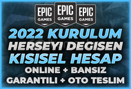 ⭐(HERŞEYİ DEĞİŞEN) 2022 KURULUM GARANTİ HESAP⭐