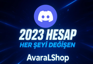 Herşeyi Değişen 2023 Discord Hesap