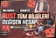 ⭐HERŞEYİ DEĞİŞEN BANSIZ⭐SORUNSUZ RUST