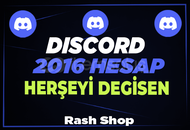 ⭐[HERŞEYİ DEĞİŞEN] Discord 2016 Hesap⭐