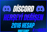 [HERŞEYİ DEĞİŞEN] Discord 2016 Hesap