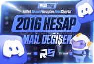 ⭐[HERŞEYİ DEĞİŞEN] Discord 2016 Hesap⭐