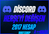 [HERŞEYİ DEĞİŞEN] Discord 2017 Hesap