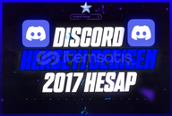 [HERŞEYİ DEĞİŞEN] Discord 2017 Hesap